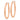 14k Rose Gold 2x30mm Polished Oval Tube Hoop Earrings - Image 2