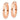 14k Rose Gold Polished Oval Tube Hoop Earrings - Image 2
