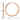 14k Rose Gold Diamond-Cut Endless Hoop Earrings - Image 3