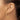 14k Gold Diamond-Cut Endless Hoop Earrings - Image 3