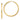 14k Gold Diamond-Cut Endless Hoop Earrings - Image 1