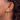 14k Gold Diamond-Cut Endless Hoop Earrings - Sleek Square Design - Image 3