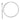 14k White Gold Diamond-Cut Endless Hoop Earrings - Image 1