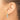 14k Two-Tone Polished Double Hoop Earrings - Image 2