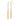 14K Two-tone Faceted Beads with Tassel Dangle French Hook Earrings - Image 1