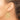 14K Gold Lace Filigree Circle Dangle Earrings - Image 2
