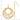 14K Gold Floral Circle Dangle Earrings - Image 3