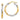 14K & Rhodium Twisted Hoop Earrings - Image 1