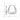 14k White Gold Polished, Satin and Diamond-cut Hoop Earrings - Image 4