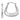 14k White Gold Polished, Satin and Diamond-cut Hoop Earrings - Image 1
