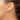 14K Two-Tone Textured and Polished Ovals Dangle Leverback Earrings - Image 2