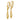 14K Gold Polished Open Teardrop Dangle Earrings - Image 1