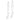 14k White Gold Diamond-Cut Spiral Threader Earrings for Effortless Style - Image 2