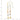 14k Tri-Color Gold Triple Heart Dangle Earrings - Image 3