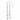 14k White Gold Diamond-cut Triple Heart and Chain Dangle French Hook Earrings - Image 7