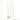 14k Gold Love Knot Threader Earrings with Diamond-Cut Box Chain - Image 3