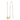 14k Gold Love Knot Threader Earrings with Diamond-Cut Box Chain - Image 1