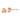 14k Rose Gold 6.5mm Polished Love Knot Post Earrings - Image 1