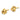 14K Gold Love Knot Post Earrings – Sleek, Polished Design - Image 2