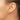 14K Gold Love Knot Post Earrings – Sleek, Polished Design - Image 3