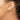 14k Two-tone 7mm Polished Love Knot Post Earrings - Image 4