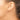 14k Rose Gold 8mm Polished Love Knot Post Earrings - Image 4