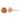 14k Rose Gold Satin Finish Diamond-Cut Post Earrings - Image 1