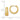 14K Gold Textured Hoop Earrings for Effortless Everyday Style - Image 3