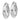 14k White Gold 3.5x14mm Polished Hoop Earrings - Image 1