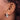 14k White Gold 3.5x14mm Polished Hoop Earrings - Image 2