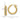 14k Two-Tone Diamond-Cut Beaded Hoop Earrings - Image 3