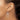 14k White Gold Double Teardrop Dangle Earrings for Effortless Elegance - Image 2