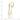 14k Two-tone Diamond-cut Dangle Leverback Earrings - Image 4