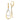 14k Two-tone Teardrop Dangle Leverback Earrings - Image 1