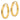 14k Gold Polished Square Tube Hoop Earrings - Image 1