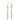14k Gold Bead & Chain Tassel Dangle Earrings - Image 2