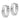 14k White Gold Polished Hinged Hoop Earrings for Effortless Everyday Style - Image 1