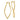 14k Polished Fancy Hoop Earrings - Image 1