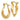 14k Gold Polished Hoop Earrings for Effortless Everyday Style - Image 1