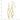14k Gold Twisted Swirl Drop Earrings for Effortless Elegance - Image 3