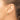 14k w/ White Rhodium Polished 2.75mm Fancy Twisted Hoop Earrings - Image 2