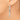 14k White Gold Large Oval Tube Hoop Earrings - Image 2