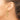 14k Gold Intertwined Circle Drop Earrings for Effortless Elegance - Image 2