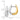 14k Two-Tone U-Hoop Earrings for Effortless Everyday Style - Image 3