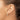 14k Two-Tone Round Hoop Earrings for Effortless Everyday Style - Image 3