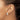 14K Two-Tone Gold Huggie Earrings for Effortless Everyday Style - Image 3