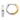 14k Two-tone Round Hinged Hoop Earrings - Image 1