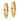 14k Gold Round Hinged Hoop Earrings for Effortless Everyday Style - Image 2