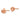 14k Rose Gold 7mm Polished Love Knot Post Earrings - Image 2
