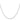 14K White Gold 30-Inch Diamond-Cut Rope Chain with Lobster Clasp - Image 2